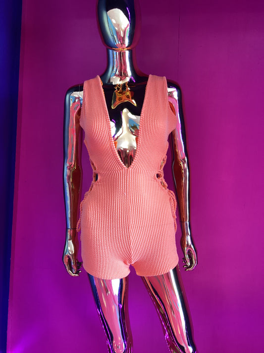 Orange Romper