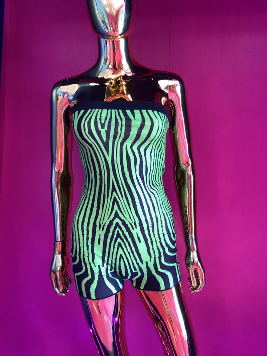 Zebra Romper