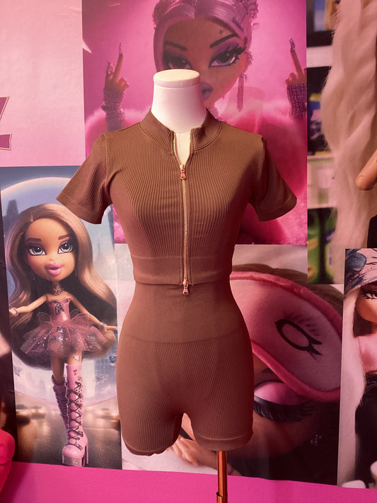 Brown 2 Piece Set